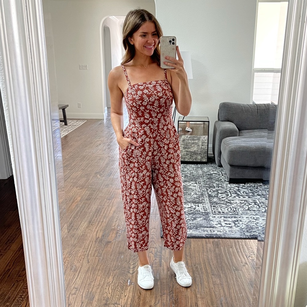 Old Navy Burnt Orange Jumpsuit
